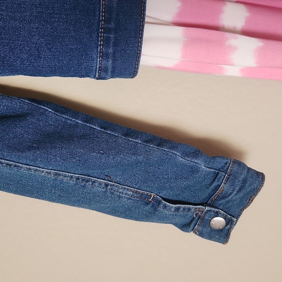 Girls DKNY Denim Jacket/Dress Set (size 8) - Picture 7 of 16